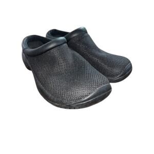 Merrell Men's sz 8 Encore Bypass 2 Casual Slip On Clogs J001921 Black Mesh Shoes
